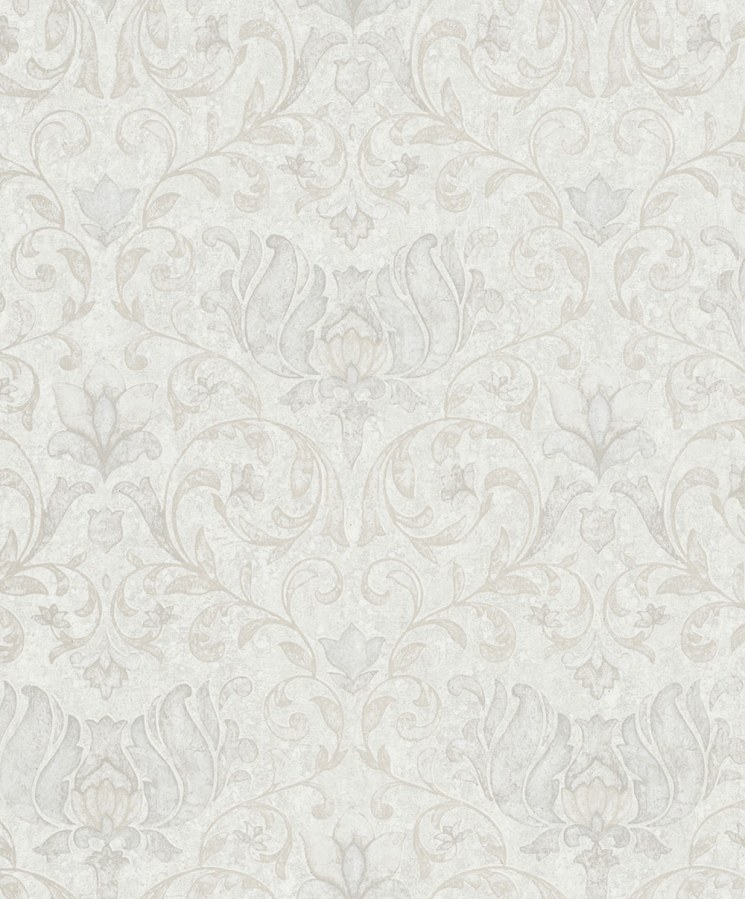 Vliesová tapeta na zeď, šedo-béžová, ornamenty, 35148, City Romance, Marburg - Vliesové tapety