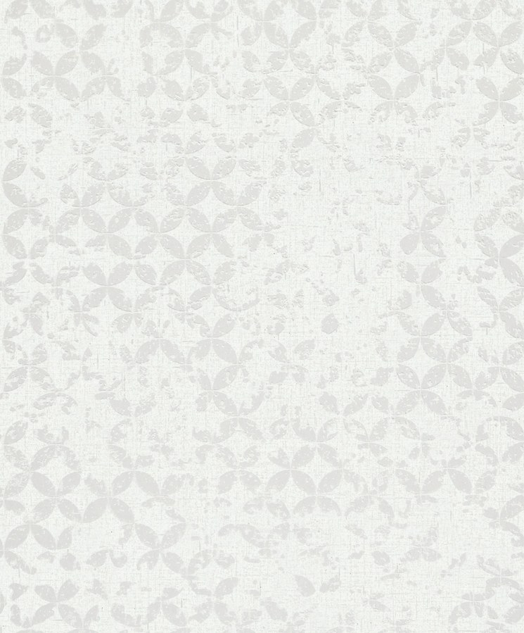 Vliesová tapeta na zeď, bílo-krémová, geometrický vintage vzor, 35121, City Romance, Marburg - Vliesové tapety