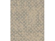 Vliesová tapeta na zeď, béžovo-stříbrná, geometrický vintage vzor, 35120, City Romance, Marburg