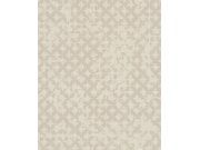 Vliesová tapeta na zeď, béžová, geometrický vintage vzor, 35117, City Romance, Marburg Tapety Yara - Marburg