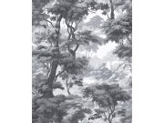 Tapety Yara Tapety dle materiálu Vliesové tapety - Vliesová tapeta na zeď, šedo-černá, les, stromy, 127930, Arboretum, Graham Brown Premium Vliesová tapeta na zeď, šedo-černá, les, stromy, 127930, Arboretum, Graham Brown Premium