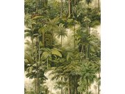Vliesová tapeta na zeď, zelená, palmy, džungle, 127913, Arboretum, Graham Brown Premium