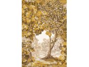 Vliesová tapeta na zeď, hnědá, stromy, 127899, Arboretum, Graham Brown Premium