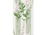 Vliesová tapeta na zeď, zelená, květiny, pruhy, 130309, Concerto, Graham Brown Premium