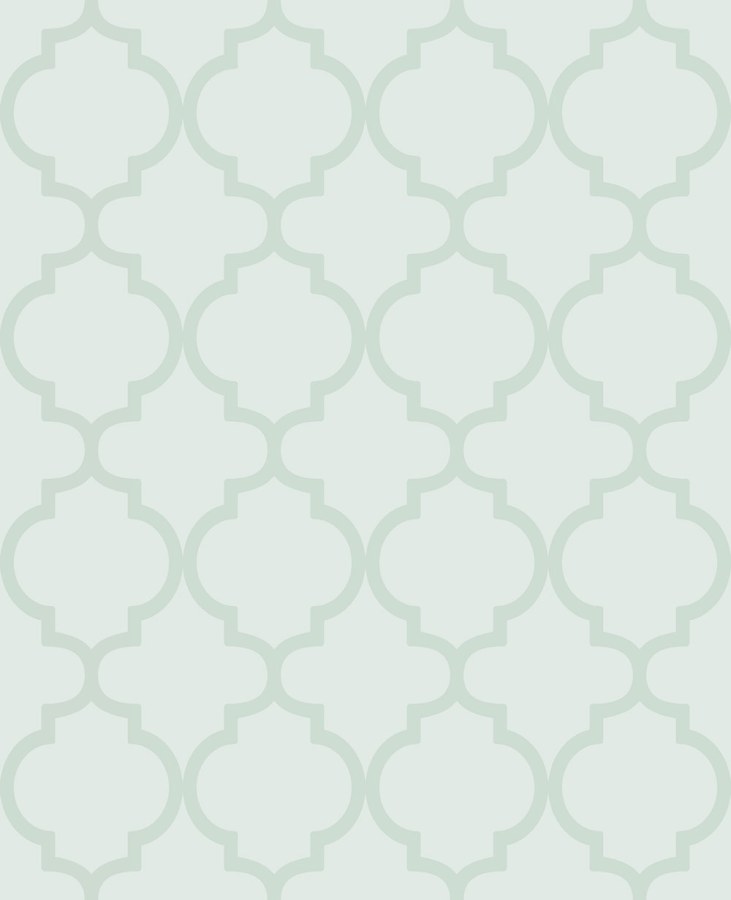 Vliesová tapeta na zeď, tyrkysová, treláž, mřížka, 130300, Concerto, Graham Brown Premium - Vliesové tapety