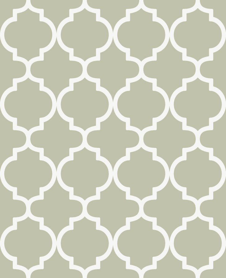 Vliesová tapeta na zeď, zelená, treláž, mřížka, 130299, Concerto, Graham Brown Premium - Vliesové tapety