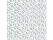 Tapety Yara Tapety dle materiálu Vliesové tapety - Vliesová tapeta na zeď, bílo-modrá, květiny, 5822, Nordic Folk, Borastapeter Vliesová tapeta na zeď, bílo-modrá, květiny, 5822, Nordic Folk, Borastapeter