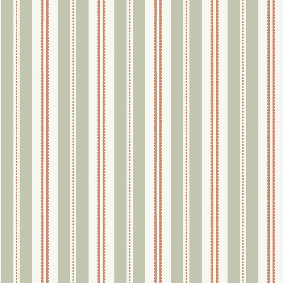 Tapety Yara - Tapety dle materiálu - Vliesové tapety - Vliesová tapeta na zeď, zeleno-červená, pruhy, 5819, Nordic Folk, Borastapeter Vliesová tapeta na zeď, zeleno-červená, pruhy, 5819, Nordic Folk, Borastapeter - Vliesové tapety