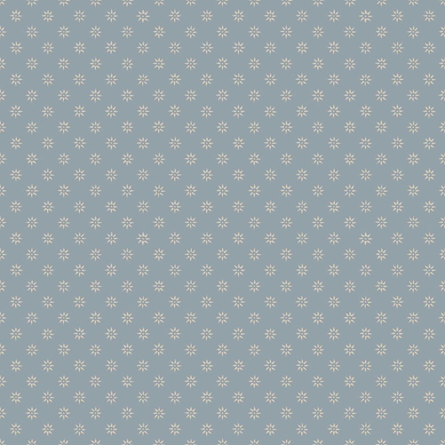 Vliesová tapeta na zeď, modrá, květiny, 5808, Nordic Folk, Borastapeter - Vliesové tapety