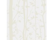 Tapety Yara Tapety dle materiálu Vliesové tapety - Vliesová tapeta na zeď, bílo-krémová, stromy, listy, 113341, Laura Ashley Signature Vliesová tapeta na zeď, bílo-krémová, stromy, listy, 113341, Laura Ashley Signature