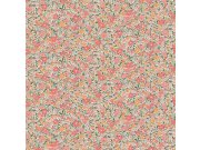 Vliesová květinová tapeta na zeď, růžová, 121076, Laura Ashley 3, Laura Ashley Signature