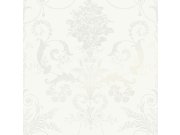 Zámecká vliesová tapeta na zeď, bílo- šedá, 113382, Laura Ashley Signature