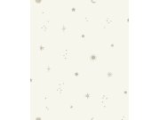 Dětská vliesová tapeta na zeď, bílá, obloha, LD3617, Little Dreamers, Grandeco