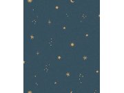 Dětská vliesová tapeta na zeď, modrá, obloha, LD3615, Little Dreamers, Grandeco