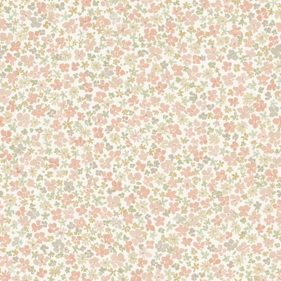Vliesová tapeta na zeď, růžová, květiny, LD3018, Little Dreamers, Grandeco - Vliesové tapety