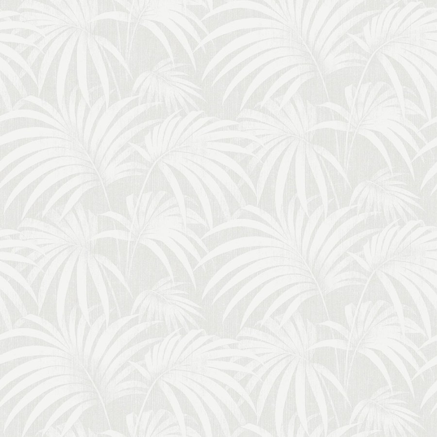 Vliesová tapeta na zeď, šedá, palmové listy, 38768, Borosan Hem, Borastapeter - Vliesové tapety