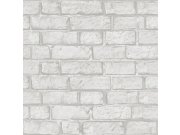 Tapety Yara Tapety dle materiálu Vliesové tapety - Vliesová tapeta na zeď, šedá, cihly, 38767, Borosan Hem, Borastapeter Vliesová tapeta na zeď, šedá, cihly, 38767, Borosan Hem, Borastapeter