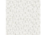 Geometrická vliesová tapeta na zeď, šedo-béžová, 38763, Borosan Hem, Borastapeter