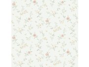 Vliesová tapeta na zeď, bílá, květiny, 38755, Borosan Hem, Borastapeter