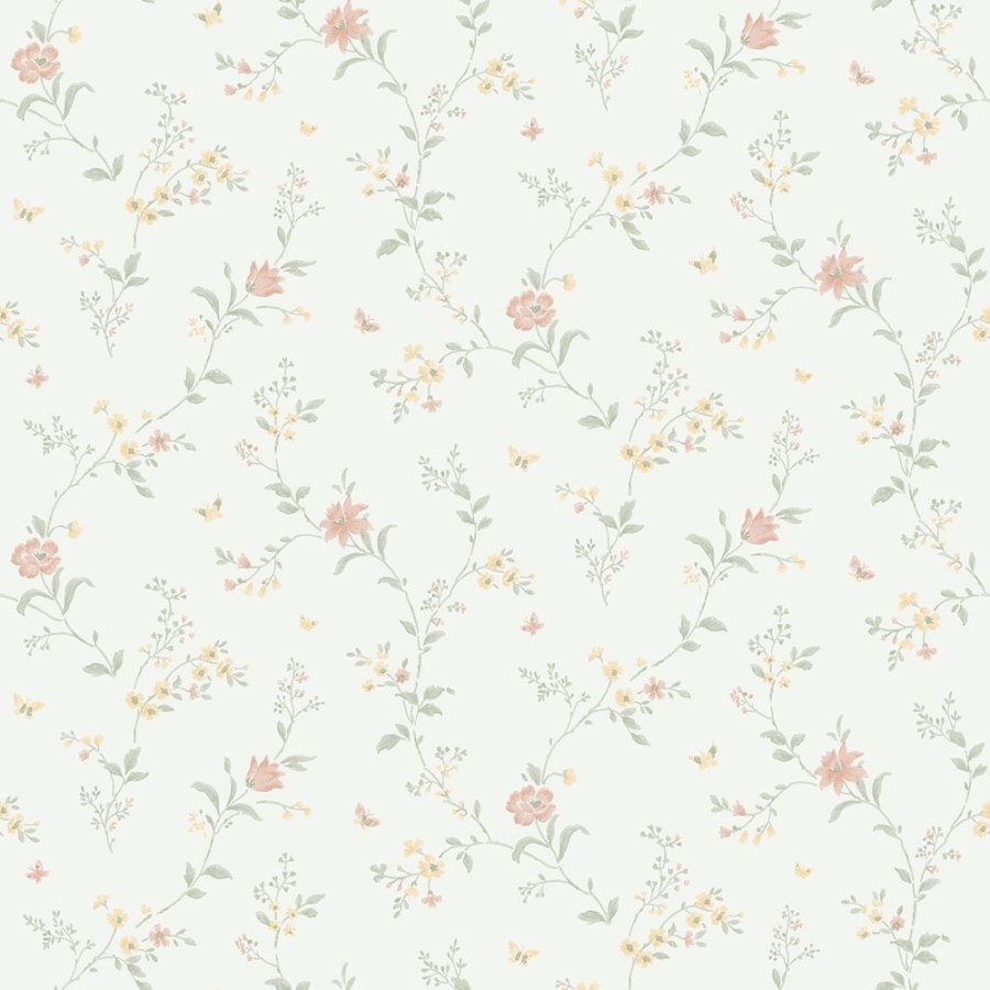 Vliesová tapeta na zeď, bílá, květiny, 38755, Borosan Hem, Borastapeter Vliesová tapeta na zeď, bílá, květiny, 38755, Borosan Hem, Borastapeter