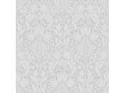 Vliesová tapeta na zeď, šedá, květiny, listy, 38748, Borosan Hem, Borastapeter