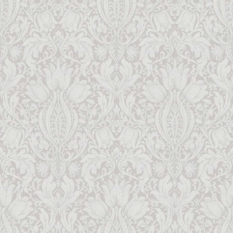 Vliesová tapeta na zeď, šedá, květiny, listy, 38748, Borosan Hem, Borastapeter - Vliesové tapety