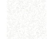 Vliesová tapeta na zeď, bílá, květiny, listy, 38746, Borosan Hem, Borastapeter Tapety Yara - Borastapeter