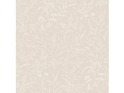 Vliesová tapeta na zeď, béžová, květiny, trávy, 38737, Borosan Hem, Borastapeter