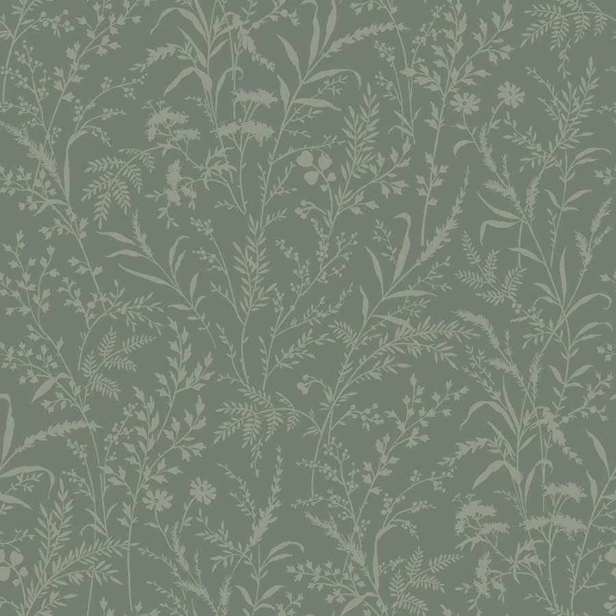 Vliesová tapeta na zeď, zelená, květiny, trávy, 38736, Borosan Hem, Borastapeter - Vliesové tapety