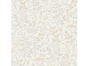 Vliesová tapeta na zeď, béžová, květiny, trávy, 38735, Borosan Hem, Borastapeter Tapety Yara - Borastapeter