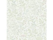 Vliesová tapeta na zeď, zelená, květiny, trávy, 38734, Borosan Hem, Borastapeter