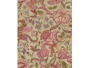 Vliesová tapeta na zeď, béžová, květiny, 350640, Amber, Eijffinger