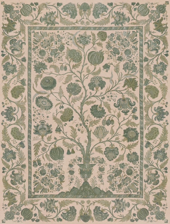 Vliesová fototapeta na zeď, zelená, Strom života, 350687, Amber, Eijffinger - Vliesové tapety