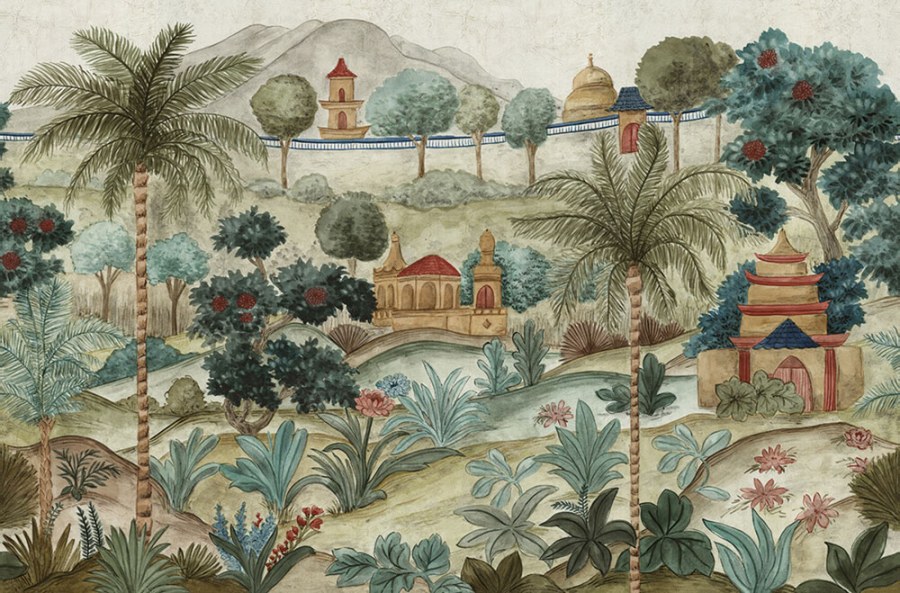 Vliesová fototapeta na zeď, Majestic Garden, 350680, Amber, Eijffinger Vliesová fototapeta na zeď, Majestic Garden, 350680, Amber, Eijffinger