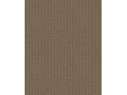 Tapety Yara Tapety dle materiálu Vliesové tapety - Vliesová tapeta na zeď, hnědá, imitace rohože, pruhy, 350674, Amber, Eijffinger Vliesová tapeta na zeď, hnědá, imitace rohože, pruhy, 350674, Amber, Eijffinger