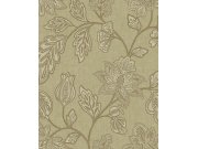 Vliesová tapeta na zeď, hnědo-béžová, květiny, 350662, Amber, Eijffinger