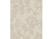 Vliesová tapeta na zeď, krémová, květiny, 350660, Amber, Eijffinger