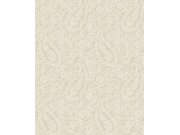 Vliesová tapeta na zeď, krémová, květiny, ornamenty, 350650, Amber, Eijffinger