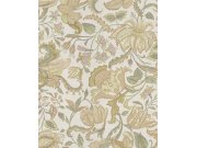 Vliesová tapeta na zeď, hnědo-béžová, květiny, 350642, Amber, Eijffinger