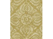 Vliesová tapeta na zeď, žlutá, ornamenty, 350623, Amber, Eijffinger