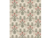 Vliesová tapeta na zeď, béžová, květiny, 4810, New Heritage, Borastapeter