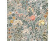 Vliesová tapeta na zeď, šedá, květiny, 2054, Icons, New Heritage, Borastapeter