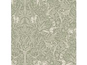 Vliesová tapeta na zeď, zelená, stromy, listy, zvířata, 2046, Icons, New Heritage, Borastapeter