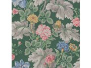 Vliesová tapeta na zeď, zelená, květiny, 4834, New Heritage, Borastapeter