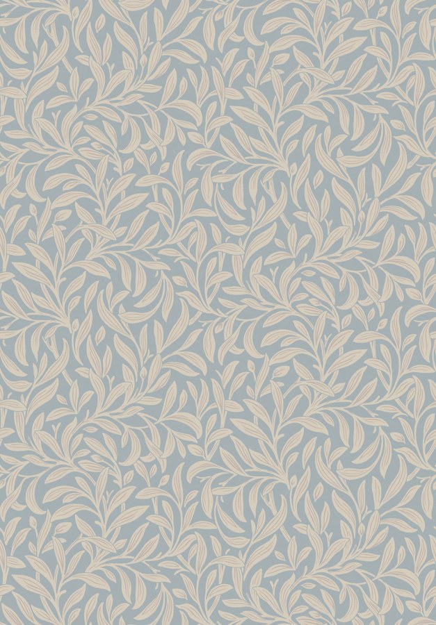 Vliesová tapeta na zeď, modrá, listy, 4831, New Heritage, Borastapeter Vliesová tapeta na zeď, modrá, listy, 4831, New Heritage, Borastapeter