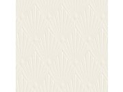 Luxusní geometrická vliesová tapeta na zeď, krémová, Art deco, Z30320, Casa 8, Trussardi 