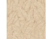 Luxusní vliesová tapeta na zeď, béžová, listy, Z30303, Casa 8, Trussardi 