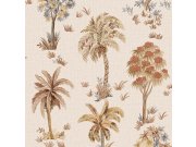 Luxusní vliesová tapeta na zeď, béžová, stromy, Z70715, Marrakech, Zambaiti Parati