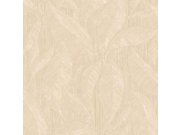 Luxusní vliesová tapeta na zeď, béžová, listy, Z20119, Casa Chic, Zambaiti Parati