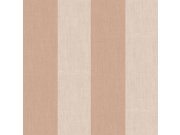 Vliesová tapeta na zeď, hnědá, imitace látky, pruhy, 38478, Top Stripes, Parato by Cristiana Masi